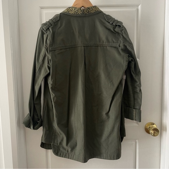 ZARA military style shacket Size US M - Picture 4 of 5
